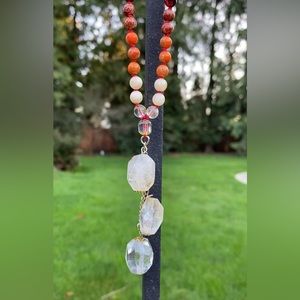Root chakra mala necklace